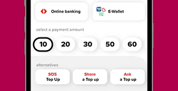 How To Top Up Credit Via Hotlink Malaysia App For Credit Or Debit Card Step 3