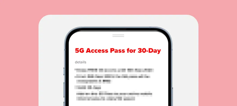 FREE 5G Trial Pass Hotlink Prepaid Step 2
