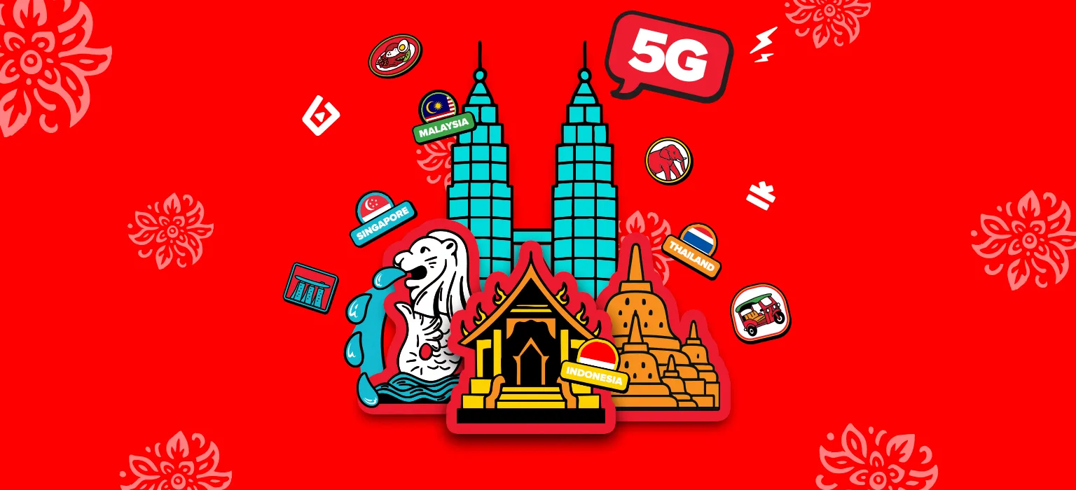 1 Travel SIM, Roam 4 Countries!