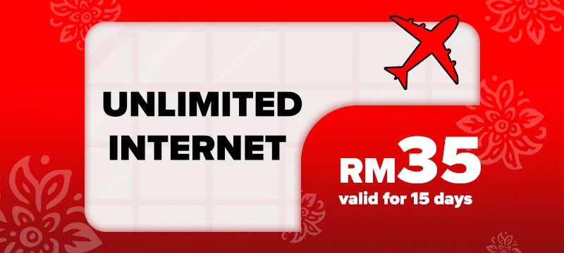Unlimited Internet — RM35