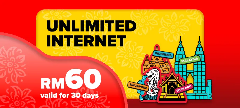 Unlimited Internet — RM60