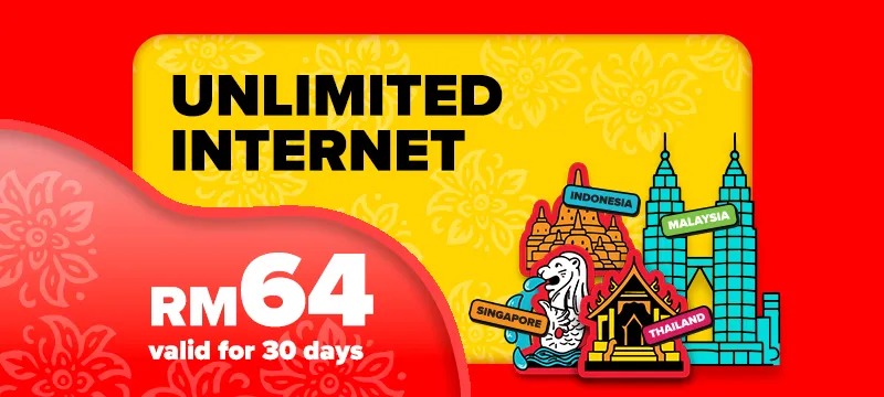 Unlimited Internet — RM64
