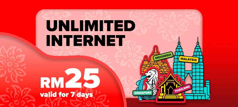 Unlimited Internet — RM25