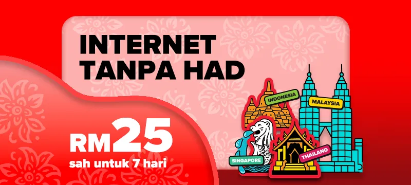 Unlimited Internet — RM25
