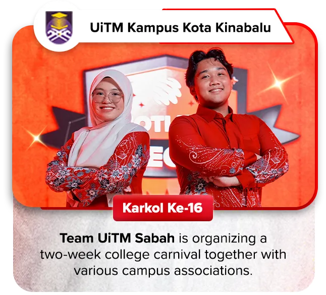 Karkoi Ke-16 - UiTM Kampus Kota Kinabalu