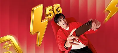 mobile gamer using smartphone with 5G network speed for smooth low latency gameplay