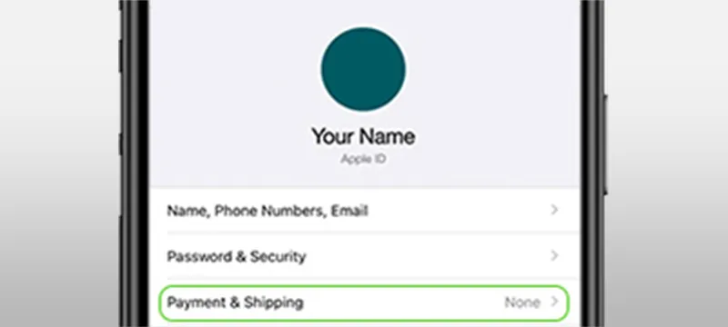 App Store & Apple services Step 2