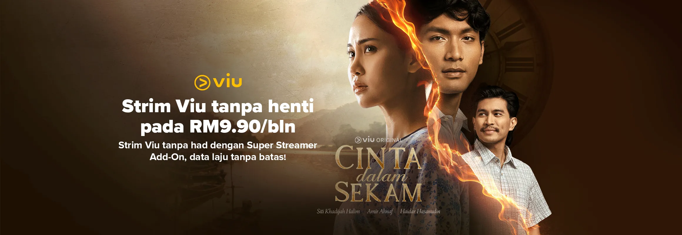 Stream Viu without limits for RM9.90/mth