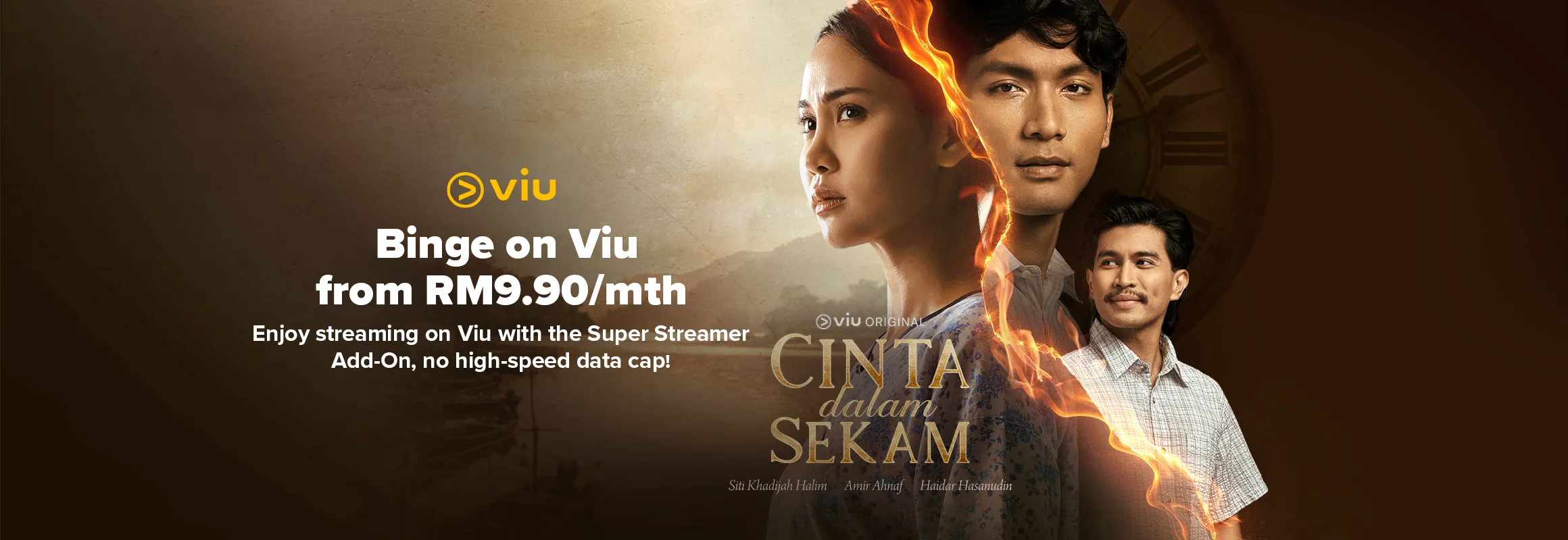 Stream Viu without limits for RM9.90/mth