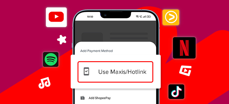 Hotlink Malaysia Direct Carrier Billing Content Card