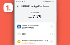 Hotlink Billing With Huawei App Gallery Step 1