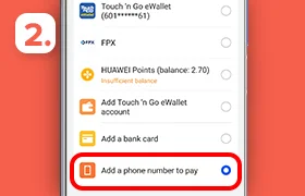 Setup Hotlink Malaysia Billing With Huawei App Gallery Step 2