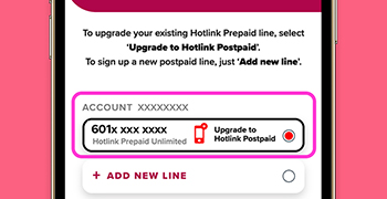 Hotlink postpaid plan