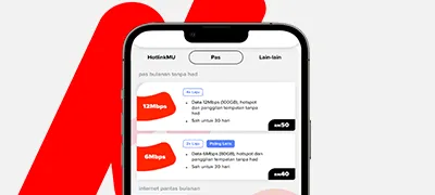 Langkah 2: Select the monthly pass that you are eligible to purchase. Complete the pass purchase and receive your activation SMS and cashback.