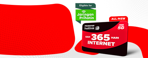 Hotlink prepaid internet 365