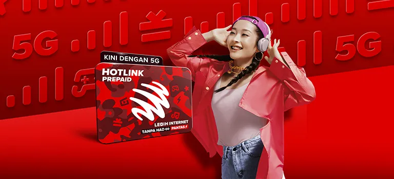 Hotlink Prepaid 5G Serba Baharu