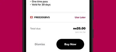 How to enjoy your 20GB Bonus Internet with Hotlink Prepaid Pantas Step 5
