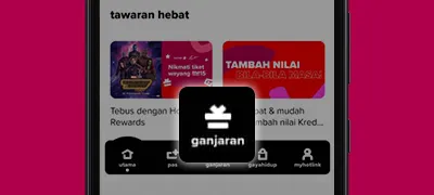 Beli pek SIM di kedai berdekatan dan muat turun Hotlink App. Setelah muat turun, terus klik pad 'Ganjaran'.