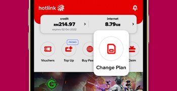 If you are already an existing user, proceed to download the Hotlink App and complete self-registration steps. 