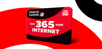 Hotlink Prepaid Internet 365