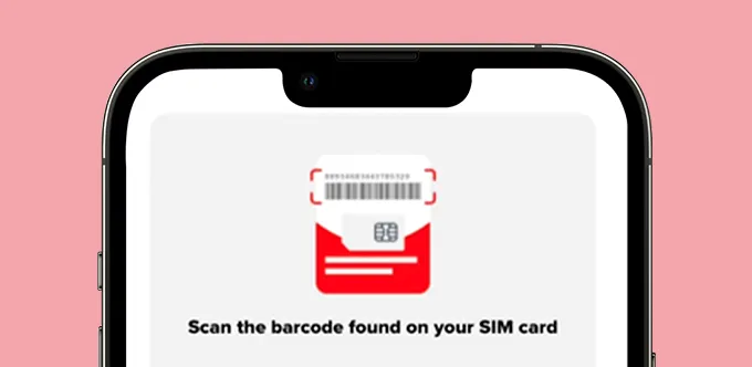 Prepaid SIM Card Step 3