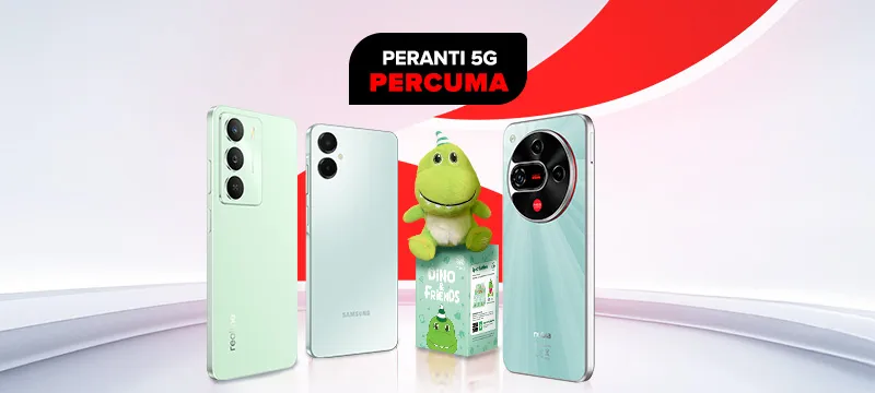 Miliki 300GB dan Telefon 5G PERCUMA