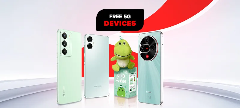 Get 300GB and FREE 5G Phones