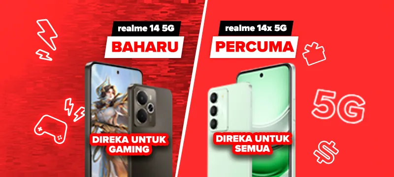 The realme 14 series, powered by Hotlink - Device Offer