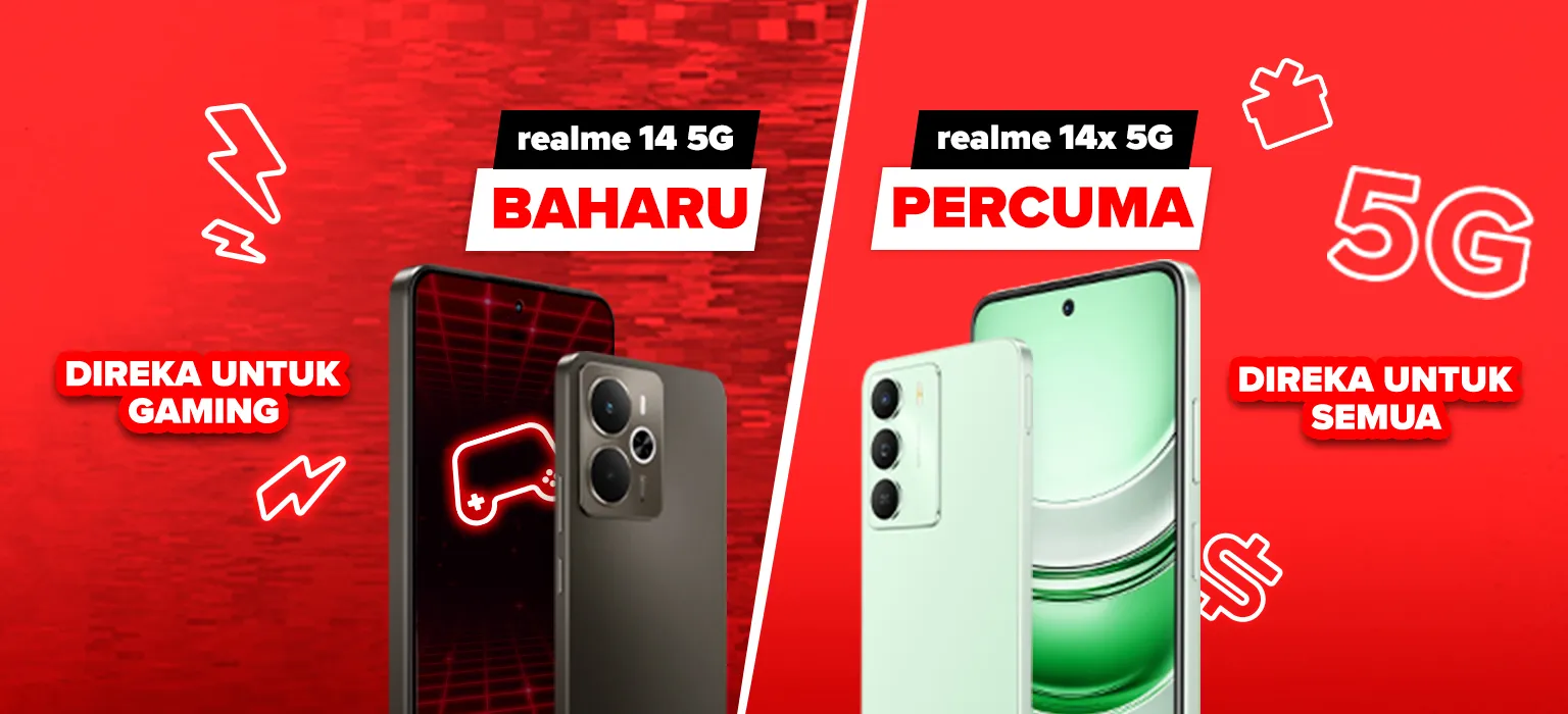 The realme 14 series, powered by Hotlink
