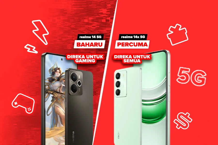 The realme 14 series, powered by Hotlink