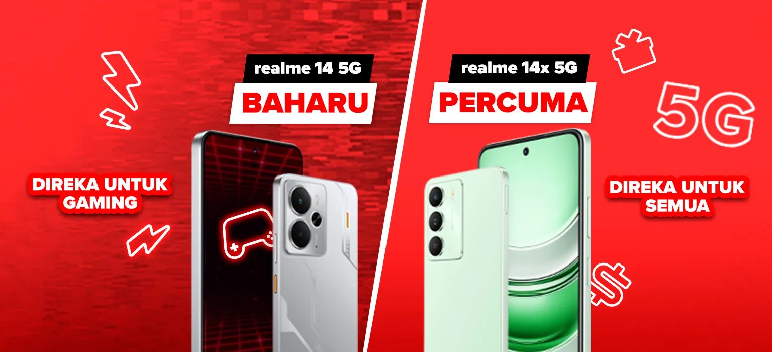The realme 14 series, powered by Hotlink