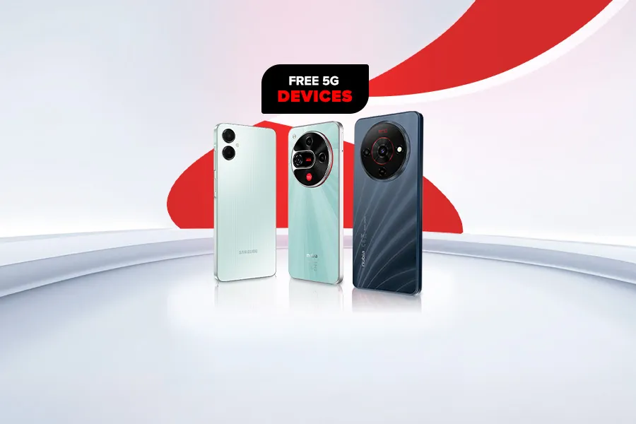 Get 300GB and FREE 5G Phones