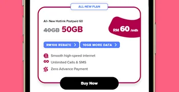 Select Hotlink Postpaid 70 plan