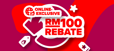 Hotlink Malaysia Online Exclusive RM100 Rebate Promotion 