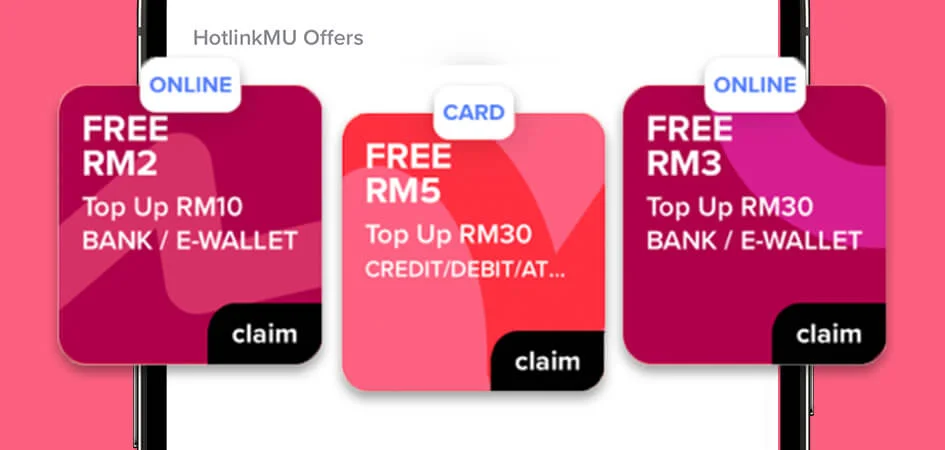 HotlinkMU Malaysia Top Up Treat