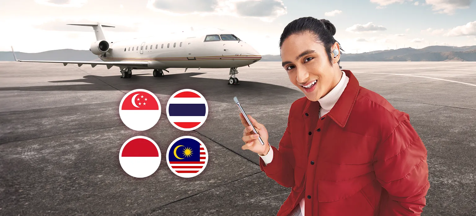 Nikmati data perantauan sehingga 300GB dengan Hotlink Postpaid