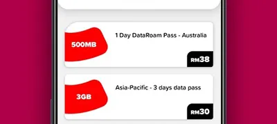 Subscribe to Hotlink Malaysia International Roaming DataRoam Or Social Pass Step 3