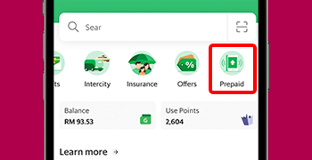 GrabPay Step 1