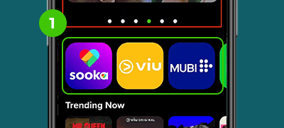 Select sooka on Maxis TV page