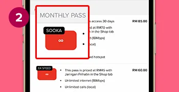 How To Choose Streaming Passes For Hotlink Prepaid Step 2