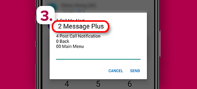 Langkah 3: Pilih ‘Message Plus’.